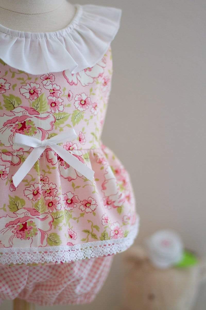 Kinder Kouture Baby Pink Summer Blooms Baby Set