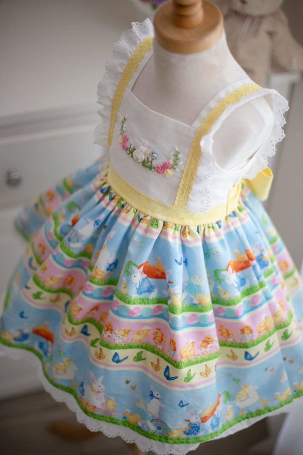 Beautiful Bunny Lane Dress - Kinder Kouture