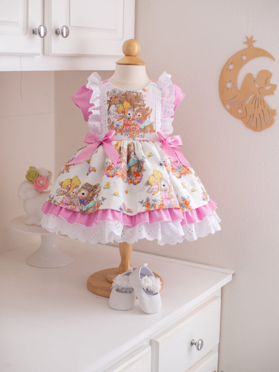 Bunnytales Girls Easter Dress - Kinder Kouture