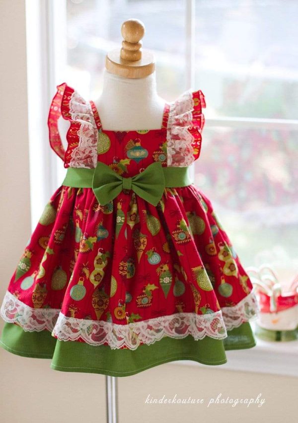 Christmas Girls Vintage Fairytale Dress - Kinder Kouture