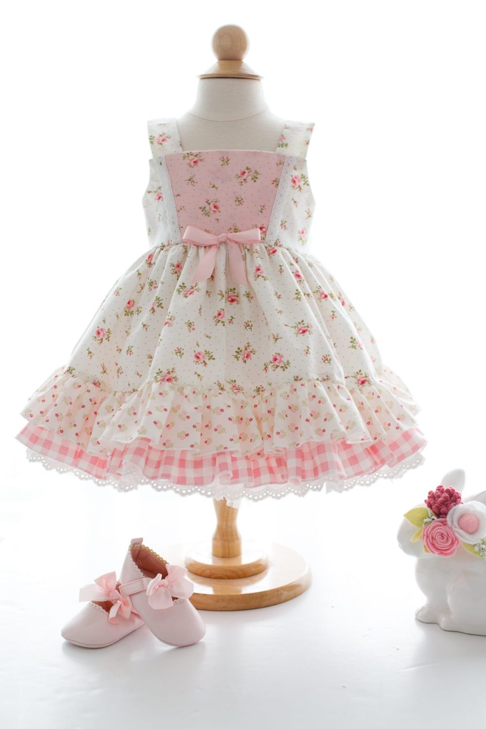 Cottage Rose Petit Fleur Baby Dress - Kinder Kouture