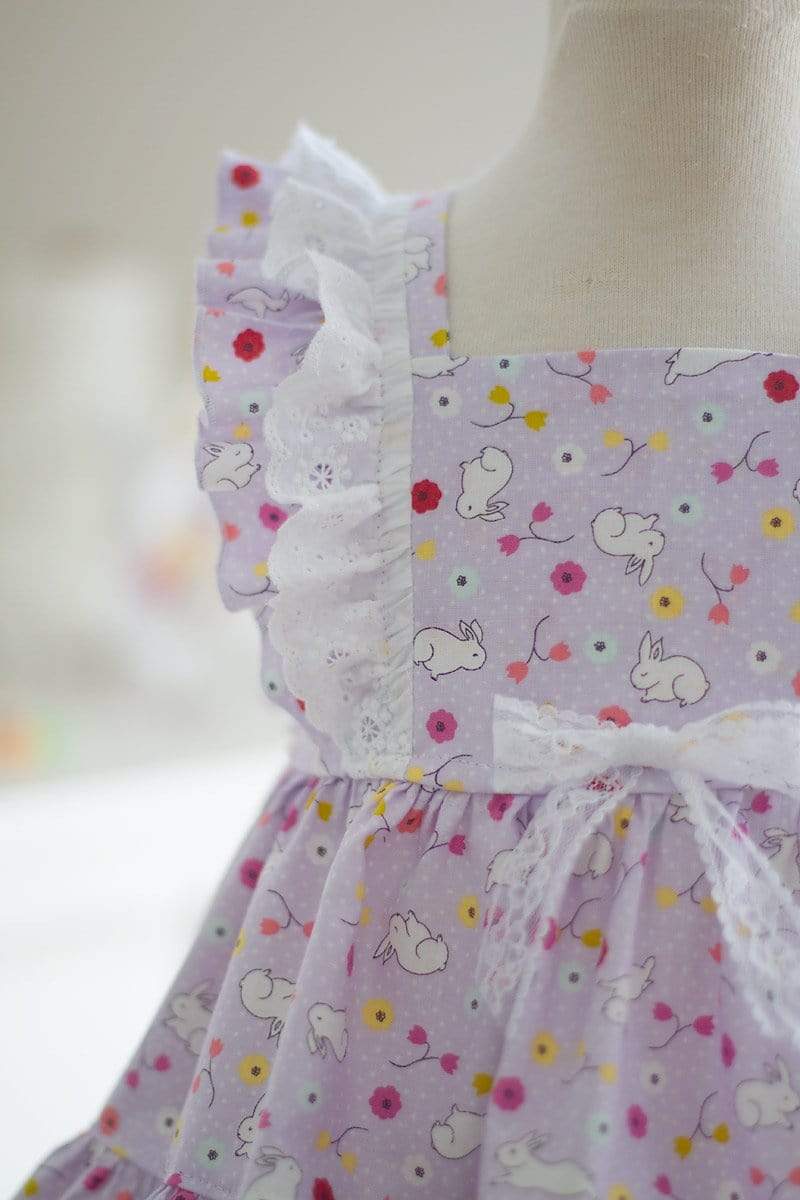 Dancing Bunny Dress - Kinder Kouture