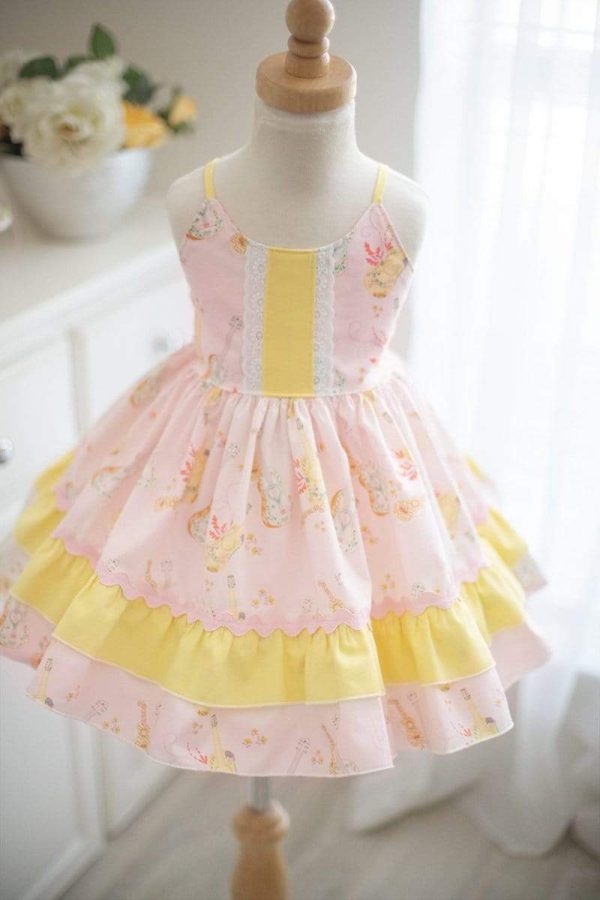 Kinder Kouture Dress Little Pink Guitar Dress