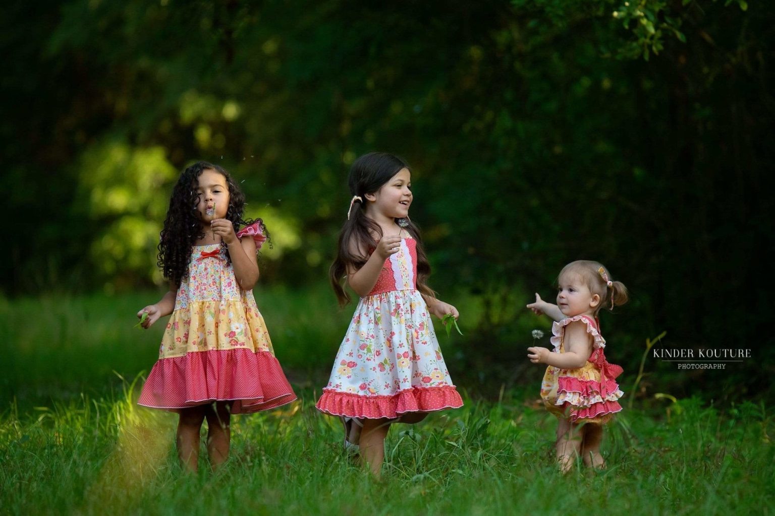 Girls Sunshine Strawberry Dress - Kinder Kouture