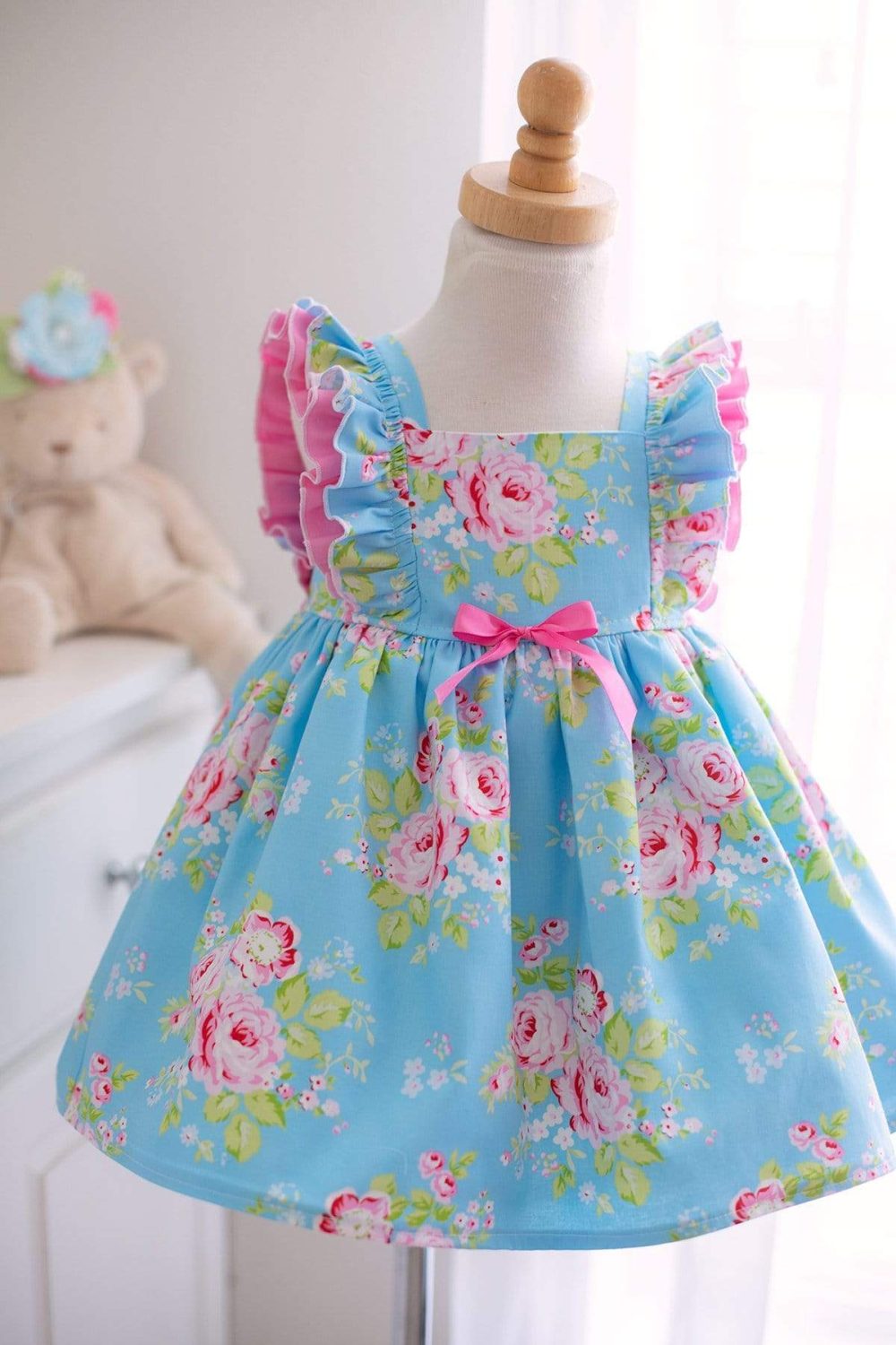 Rambling Rose Dress - Kinder Kouture