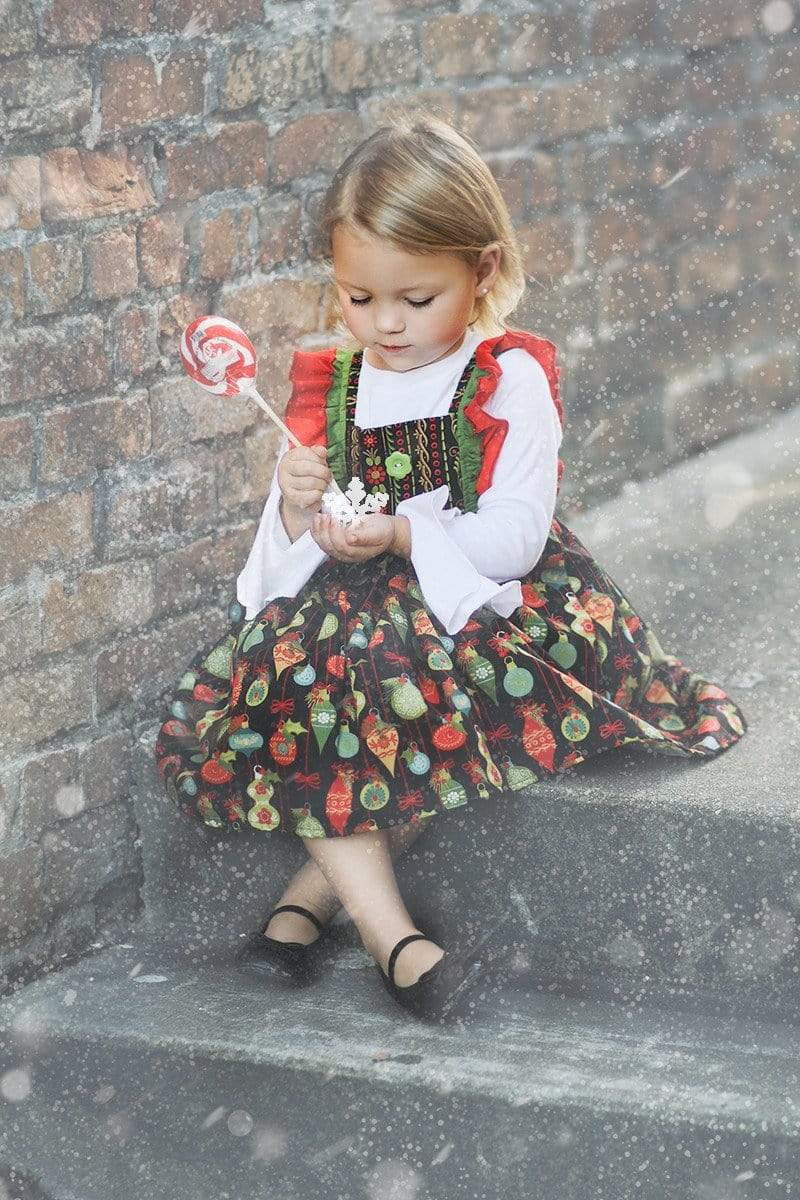 Girls Nutcracker Christmas Dress 3T Kinder Kouture