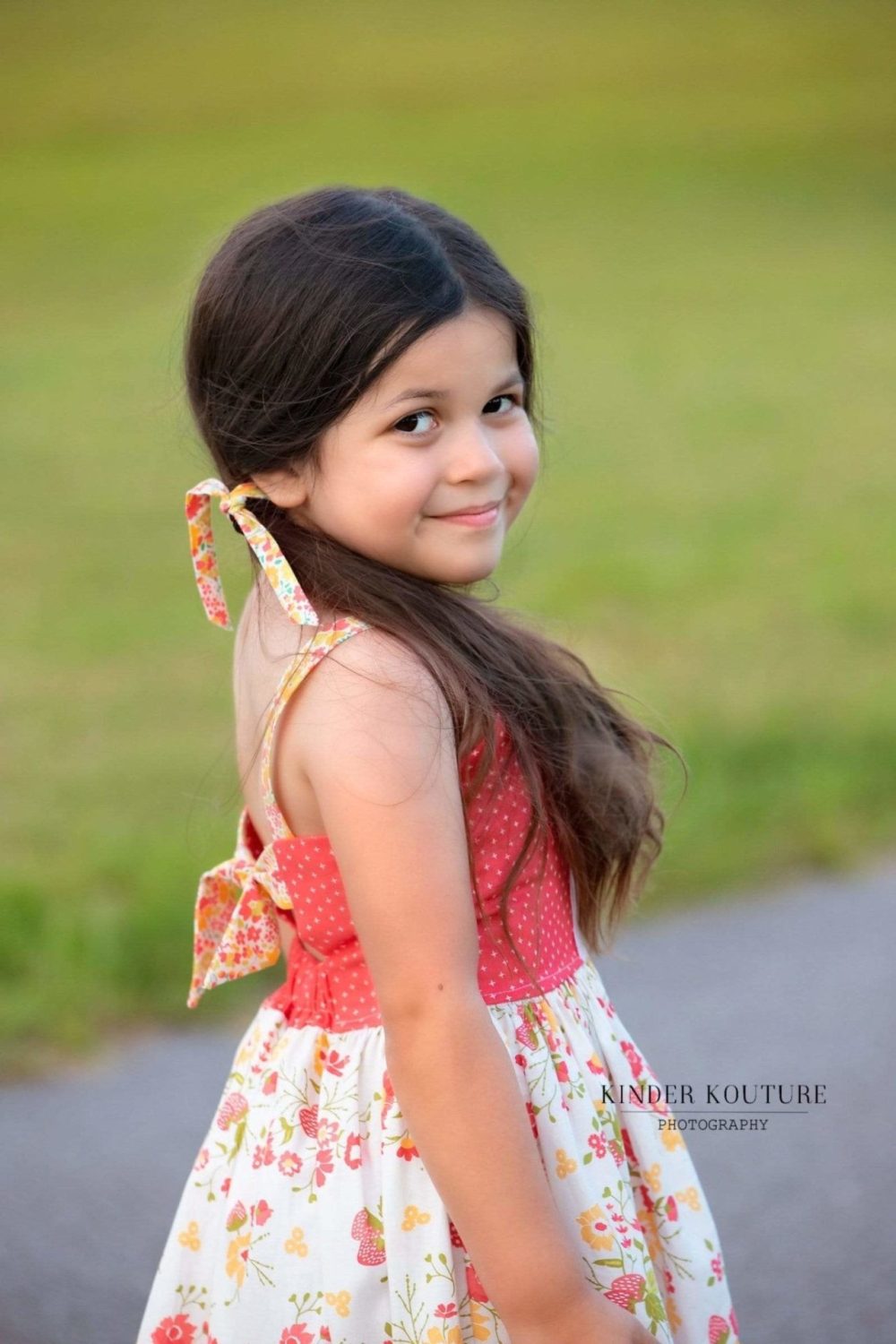 Sunshine Strawberry Summer Dress - Kinder Kouture