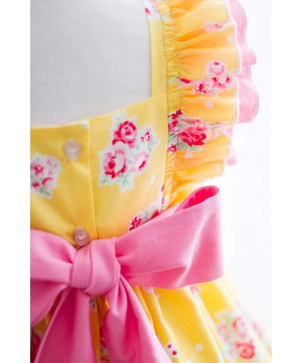 Yellow Rose Dress - Kinder Kouture